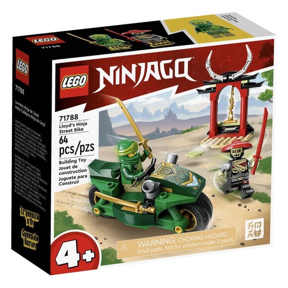 LEGO® NINJAGO® Lloyd's Ninja Street Bike 71788 [New Toy] Brick - Picture 2 of 9